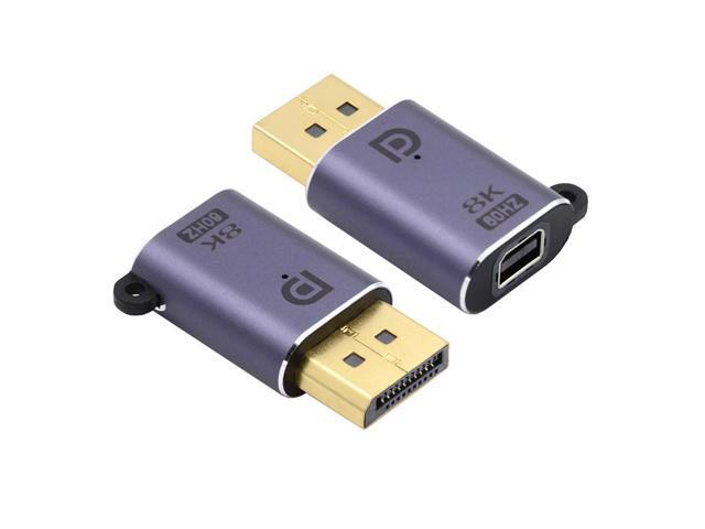 FOR 1.4 Male Ultra-HD UHD 4K 144hz 7680*4320 for Video PC Laptop Monitor DP Female 8K 60hz for Adapter