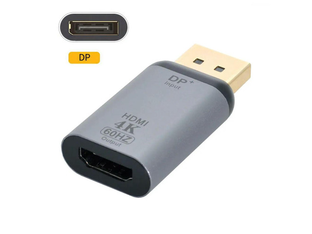FOR DP Source to HDTV Sink Displays 4K 60hz Ultra HD Converter for Adapter