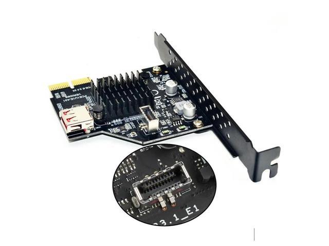 FOR USB 3.1 USB 2.0 Pcie Pci Express Card for Adapter Pci-e Expansion Card Front Panel Socket for Motherboard