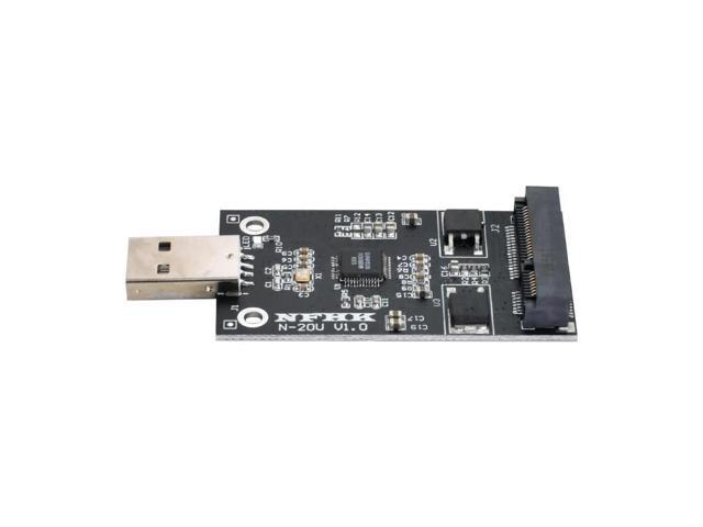 FOR Mini PCI-E mSATA to USB 2.0 External SSD PCBA Conveter for Adapter Pen Driver Card without Case