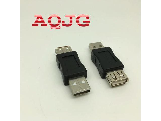 FOR 10pcs USB Male Adaptor Convertor Usb male to usb female usb 2.0 plug