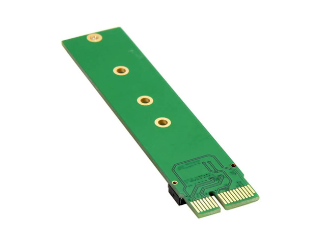 FOR PCI-E 3.0 1x x1 Vertical for Adapter to NGFF M-key NVME AHCI SSD for XP941 SM951 PM951 960 EVO SSD