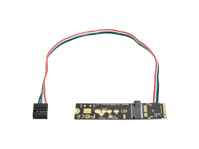 FOR NGFF A/E-Key WiFi Card to M.2 NGFF Key-M NVME SSD for Adapter for AX200 Wifi 6 5.1
