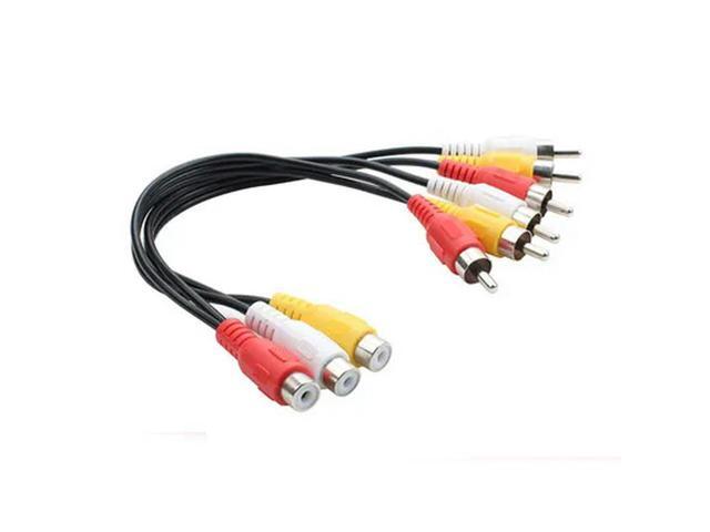 FOR 3.5mm Male Female Plug Stereo Adapter RCA mm Mono Stereo Plug to 2 RCA Connector for PC Phone RCA