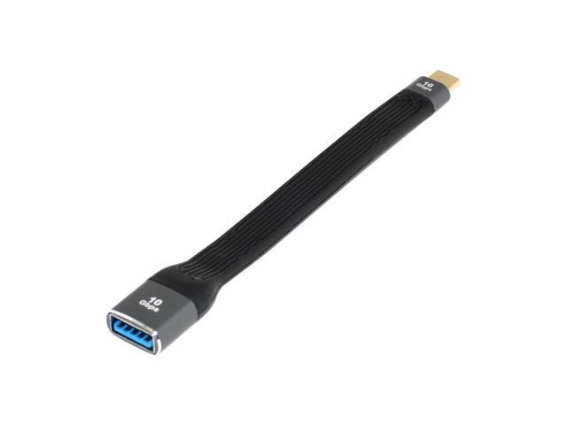 FOR USB3.0 Type A Female OTG USB 3.1 Type C Male Host Flat Slim FPC Data Cable for Laptop Phone