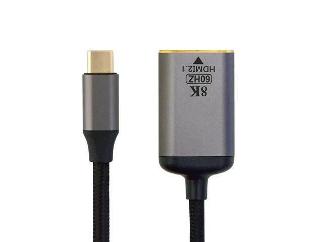 FOR USB4 USB-C Type-C Source Display 8K 60HZ UHD 4K HDTV Male Monitor to Female HDTV 2.0 Cable