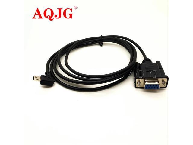 FOR 1.8M 6Ft DB9 Female to USB mini 5 Pin Male RS232 Cable Adapter