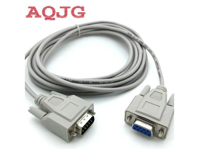 FOR 1.5M 5m 10m Serial RS232 9-Pin Male To Female DB9 9-Pin PC Converter Extension Cable