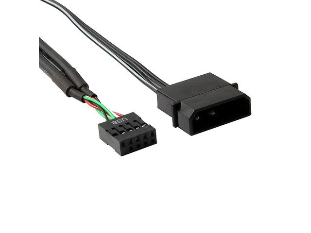 FOR USB 2.0 9pin 1 to 4 Header HUB with IDE 5V Power 1 to 4 Female Splitter Extension for Adapter Port