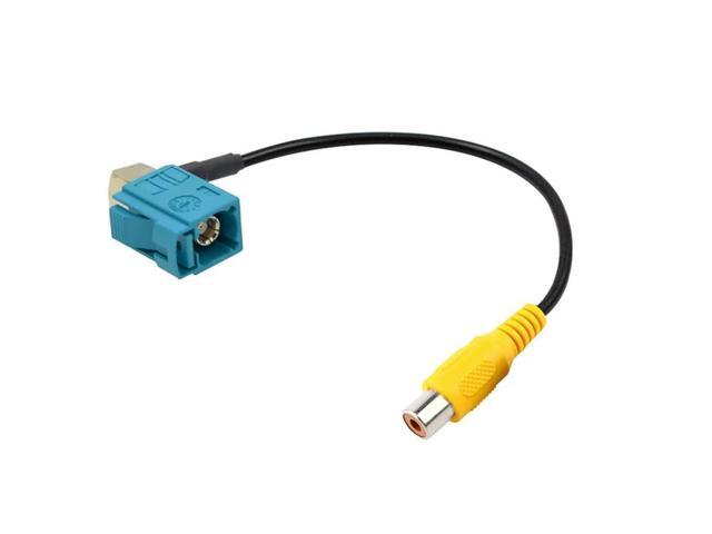 For Z Female To RCA Female Video Cable Adapter Car Reversing Rear View Adapter Cables for
