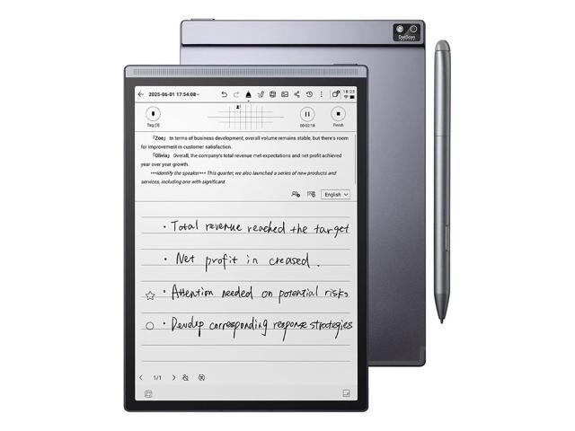 iFLYTEK AINOTE Air 2, 8.2' AI Smart E Ink Tablet with Stylus & Adjustable Light, ChatGPT-Powered Multi-Language Transcription, Paper Note-Taking.