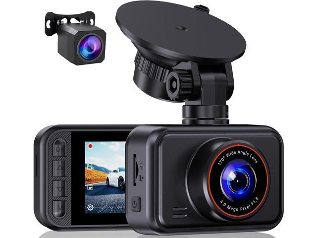 Dash Cam Front and Rear, 2.5K Dual Dash Camera for Cars, 2560P Mini Car Camera, 2 inch IPS Screen, WDR Night Vision, 24 Hours Parking Monitor,...