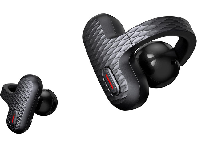 Amazfit Up Bluetooth Headphones, Open Ear Wireless Earbuds with Easy Touch, IPX4 Water Resistant & Sweatproof, AI Noise Reduction, Earphones for...