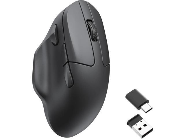 Keychron M7 Wireless Computer Mouse, 26K DPI Optical Computer Mouse, 2.4 GHz/Bluetooth/Wired with Macro Button 63g Lightweight Ergonomic, Up to 70...