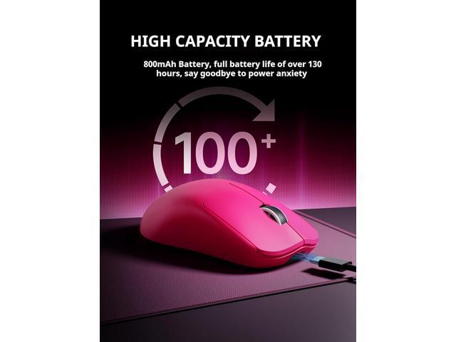 EWEADN X23Pro Wireless Gaming Mouse, 2.4G/BT5.0/USB-C Esports Gaming Mouse, 49g Lightweight Mouse Gaming, 12000 DPI Wireless Mouse with 6...