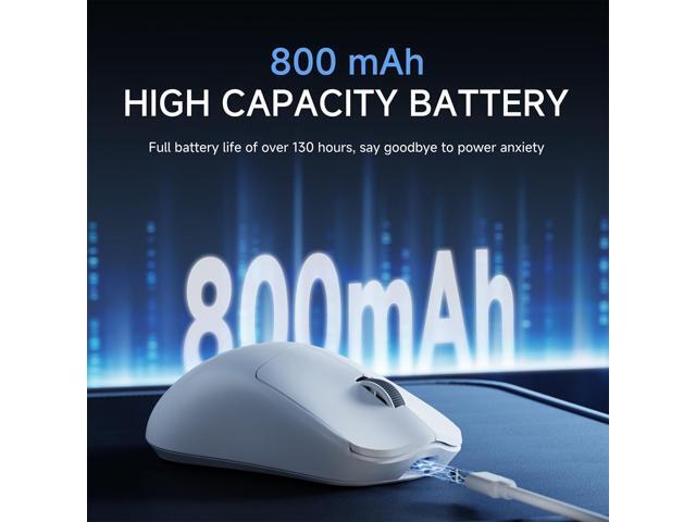 EWEADN X23Pro Wireless Gaming Mouse, 2.4G/BT5.0/USB-C Esports Gaming Mouse, 49g Lightweight Mouse Gaming, 12000 DPI Wireless Mouse with 6...