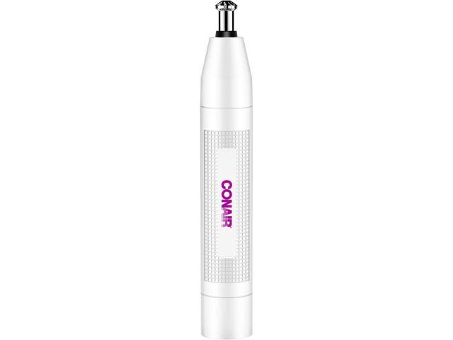 Conair Ear and Nose Hair Trimmer for Women, Cordless Battery-Powered, Patent 360 Bevel Blade for No Pull, No Snag Trimming Experience, True Glow by...