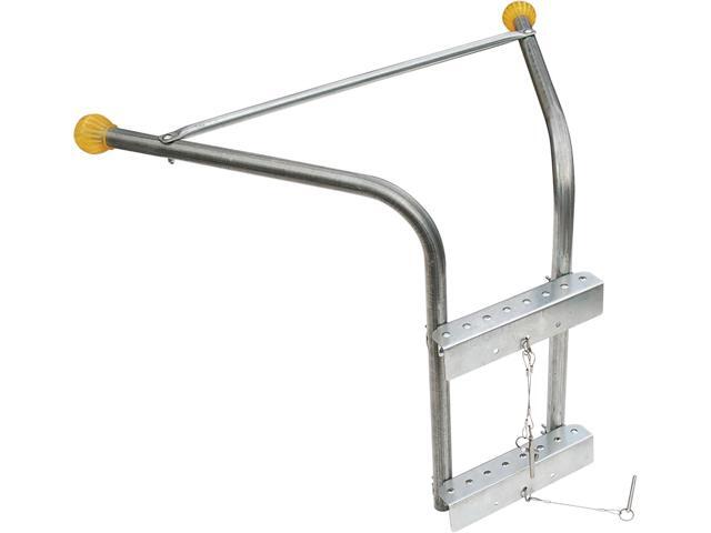 Tie Down Roof Zone Height Adjustable Roofing Standoff Safety Ladder Stabilizer w/Surface Protection Quick Connect Assembly Great for.