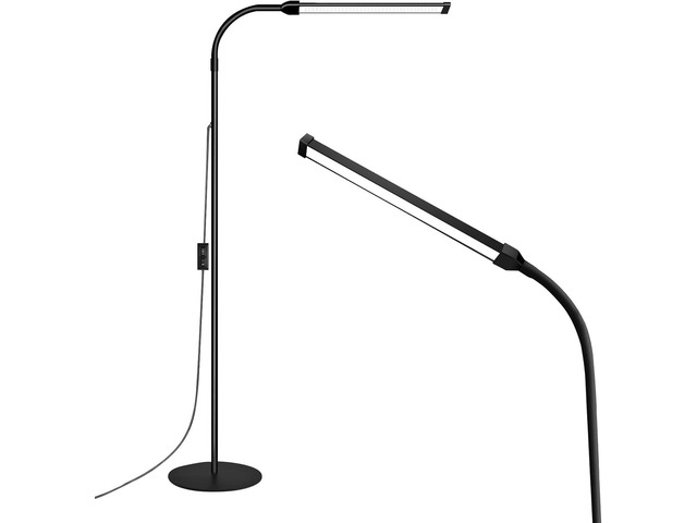 18W Tattoo Lamp 3000K-6000K Colors and Dimmable, Lash Light Makeup Light with USB Port 112 Bulls Led Floor Lamp for for Living Room lamp Bedroom Light