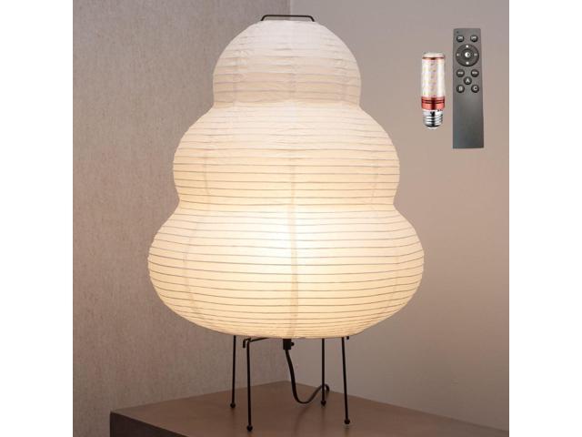 Akari Noguchi Japanese Paper Floor Lamp Rice Paper Lantern Lamp Japanese Japandi Floor Lamp for Soft Ambient Lighting
