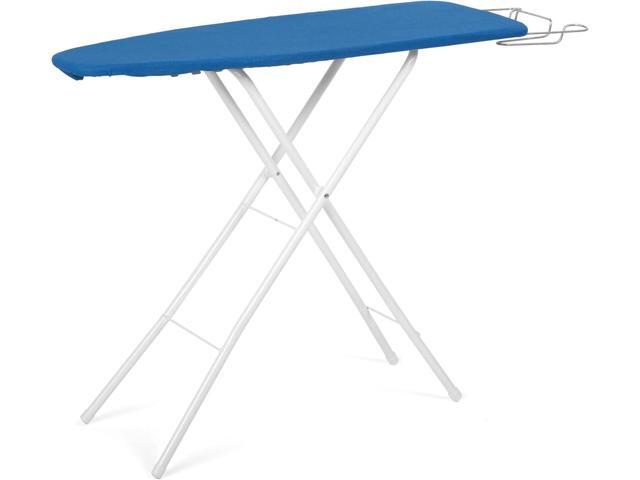 M Maxima Ironing Board Size 35x12'' Retractable Wire Iron Rest 4 Leg Iron Board Thick Heavy Padded 4 Layers, Scorch Resistant Foam Cover