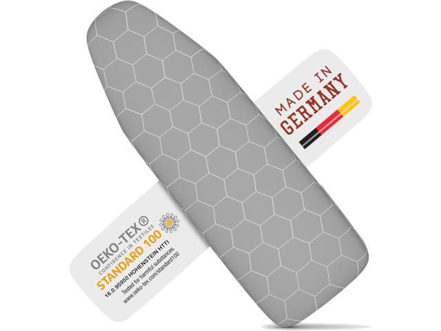 arteneur Ironing Board Cover and Pad 15x54 - Made in Germany Iron Board Cover with Heat Reflective Aluminum Coating and Padding- Heavy Duty Iron.