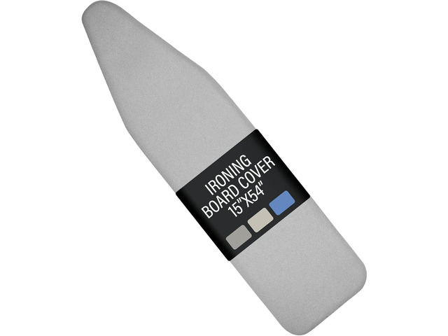 Iwtmm Ironing Board Cover and Pad with Silicone Coating, Thick Scorch-Resistant Padding, Heavy Duty for Home & Professional Use, Fits 15 x 54...