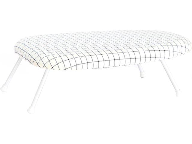 STORAGEIDEAS 24x14in Tabletop Mini Ironing Board with Foldable Legs, Portable Iron Board with Extra Wide Countertop, Small Ironing Board for.