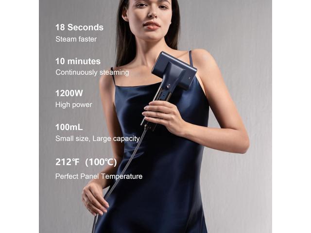 G10 Steamer for Clothes, Portable Iron and Travel Steamer, Handheld Garment Steamer, 0.9 lbs,1200W Mini Steam Iron for Travel and Home (Only for...