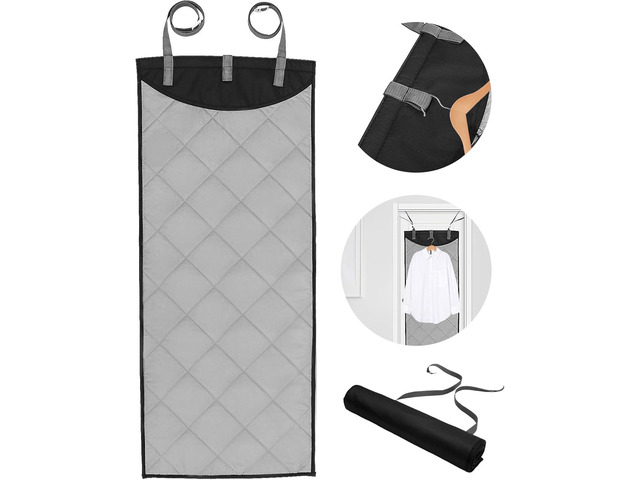 Abizarch Over The Door Clothes Steamer Pad,45 ×19 inch Heat-resistant Over The Door Press Steam Pad,Vertical Hanging Over Door Clothes Steamer Pad...