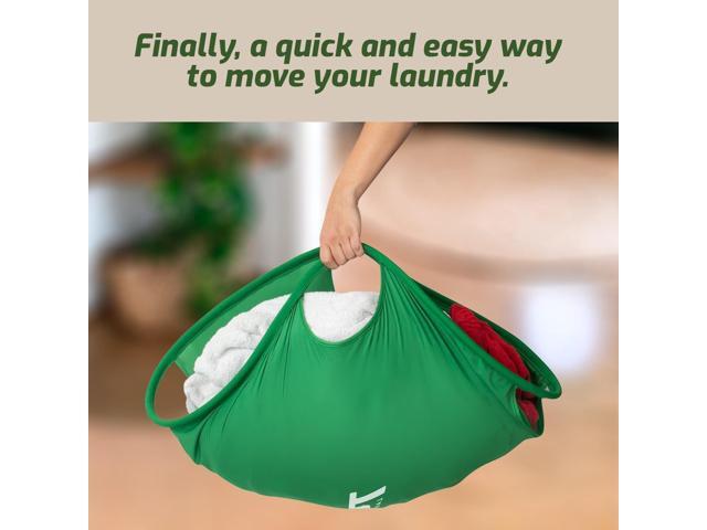 Laundry Turtle Large 26' Collapsible Laundry Basket Revolutionary Foldable Laundry Hamper Innovative Laundry Basket for Dirty Clothes Washing &...