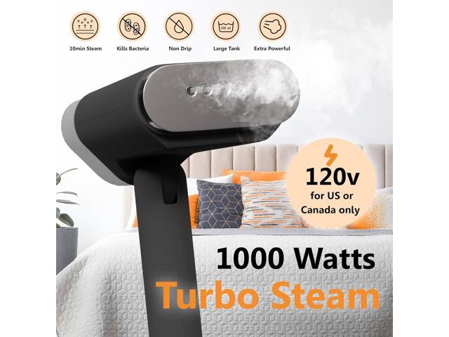 Pionix Handheld Garment Steamer - Foldable Handheld Steamer Clothes, 2-in-1 Horizontal & Vertical Fabric Steamer, Portable Hand Held Steamers for...