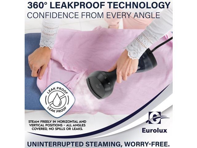 Eurolux Steamer For Clothes Portable Handheld Garment Travel Steamer For Clothing, Detachable Water Tank, 30-second Heat-up Powerful Fabric Wrinkle...