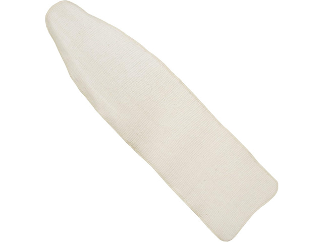 RITZ Professional Heavyweight Ironing Board Pad, Padded Cover Fits Standard Sized 54' Ironing Boards, Natural Cotton (Ironing Board Not Included)