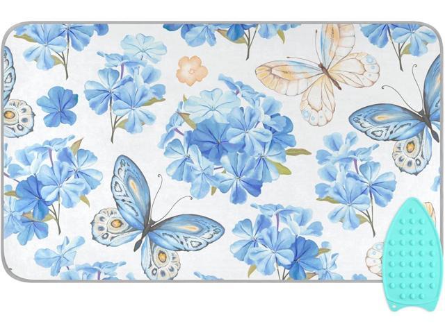 ElliTarr Ironing Mat Portable Ironing Pad Ironing Blanket for Table Top Heat Resistance Double-Side Using Travel Large 47.2 x 27.6 Inch Foldable.