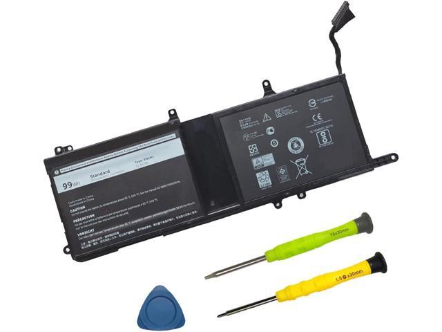 9NJM1 Laptop Battery for Dell Alienware 15 R3 R4 17 R4 R5 Series Dell ALW17C Series 0546FF 0HF250 44T2R HF250 MG2YH 0MG2YH Series 11.4V 3-Cell