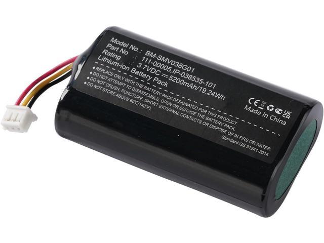 (5200mAh/3.7V) IP-038535-101 Battery Replacement for Roam 111-00005 Battery