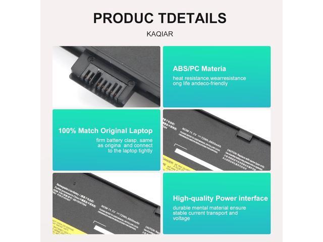 72Wh 61++ 01AV427 01AV425 Battery for Lenovo ThinkPad T480 T470 T580 T570 P51S P52S A485 A475 TP25 Series SB10K97584 SB10K97585 X50M08812...