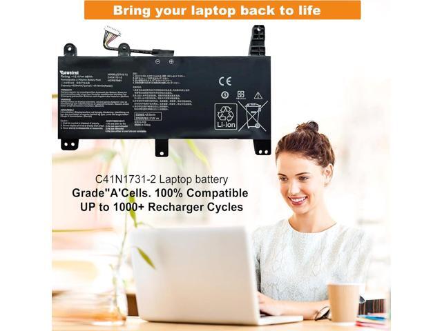 C41N1731-2 Laptop Battery Compatible with Asus ROG Strix G17 G712 G712LU,G712LV G712LW G712LWS,G512LU G512LV G512LW G512LWS,G531GU G531GV...