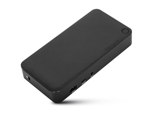 Targus Dual Monitor Universal USB-C DV4K DP Docking Station with 65W Power - Broad Compatibility with a Range of Hosts, Devices, Peripherals,...