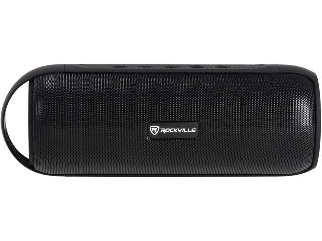 Rockville RPB25 40W Peak/15W RMS Portable Bluetooth Speaker, TWS Stereo Pairing, USB/SD/Aux/FM, Micro USB Charging, Water-Resistant, for Outdoor...