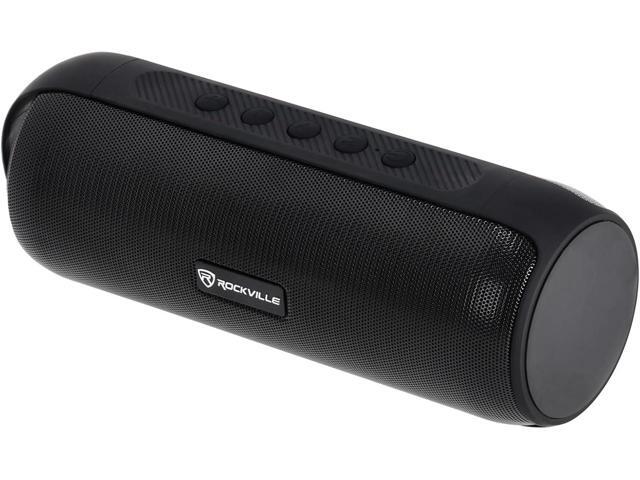 Rockville RPB25 40W Peak/15W RMS Portable Bluetooth Speaker, TWS Stereo Pairing, USB/SD/Aux/FM, Micro USB Charging, Water-Resistant, for Outdoor...