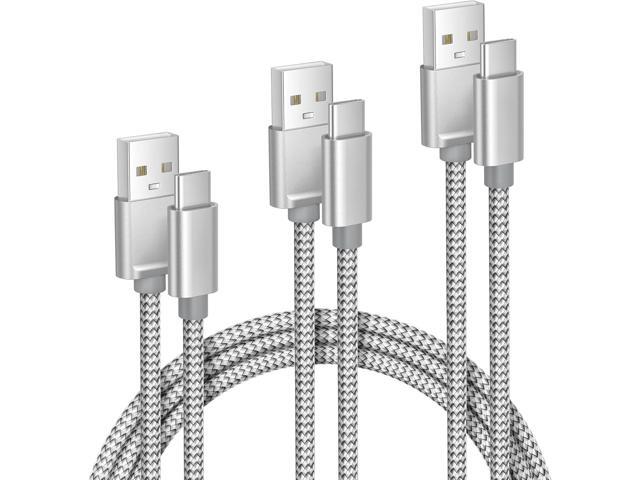 Elebase iPhone 17 16 Pro Max Charging Cable 1.5/3.3/6.6FT 3Pack,USB A to Type C Car Charger Cord,USBC Carplay Cable for New Apple iPad 10 Mini 8...