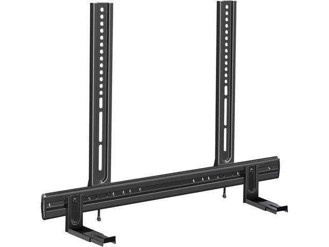 Mounting Dream Soundbar Mount, Heavy Duty Soundbar Wall Mount for Most Sound Bars With Hole/Without Hole Up to 26.5 LBS, Soundbar Bracket Height.