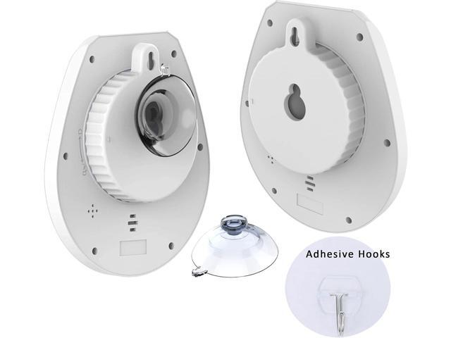 Shower Timer Clock Waterproof, Digital Bathroom Kitchen Wall Clock with LCD Display, 12/24 Hour Format, Temperature, Countdown Timer, Suction Cup,...