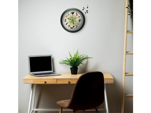Mark Feldstein, Limited Edition 20th Anniversary Singing Bird Clock, 13 Inch