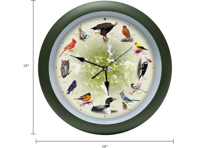 Mark Feldstein, Limited Edition 20th Anniversary Singing Bird Clock, 13 Inch