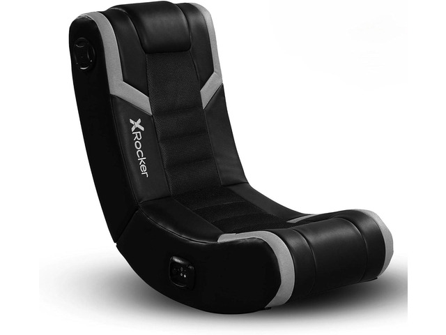 X Rocker Video Gaming Floor Rocker Chair, Built-in Audio, Back to School, Foldable, for Gamers, Bedroom, or Game Room for Boys, Girls, Teens 5-17