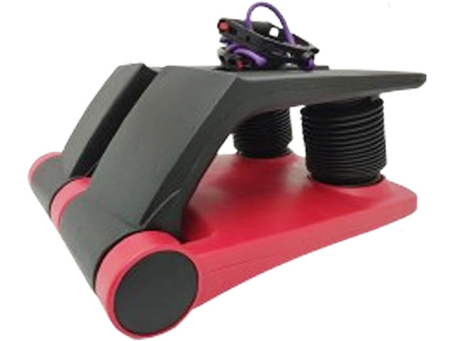INTBUYING Mini Twist Stepper for Exercise Workout at Home with Resistance Bands Quiet Step Machine Portable with LCD Monitor and Non-Slip Pedals...