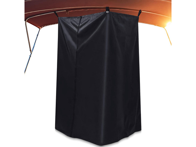 Boats Privacy Curtain Changing Room with Bag Portable Privacy Tent Easy Up Pontoon Enclosure Partition for Pontoons Boat Hanging Tent 27 W x 30 D x...